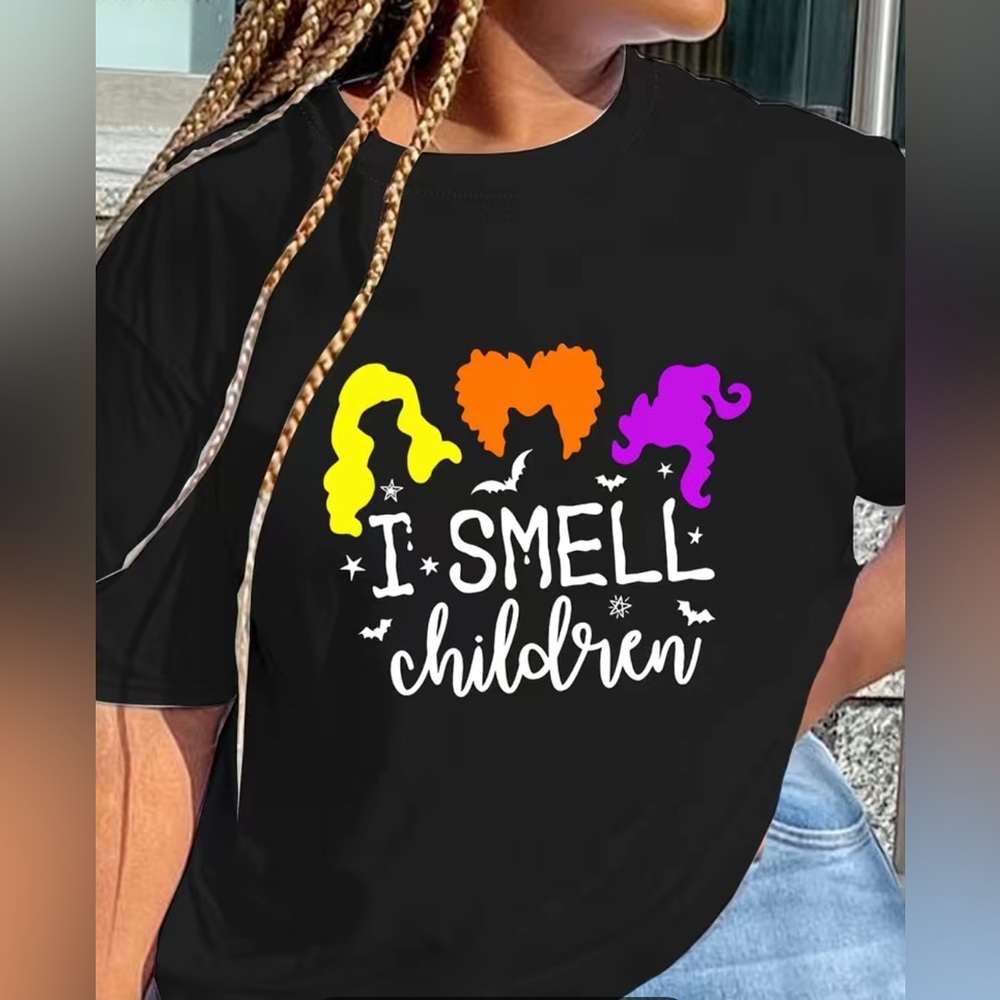 🎃 NWOT! Hocus Pocus I Smell Children Tee